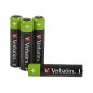 Verbatim RECHARGEABLE BATTERY AAA 4
